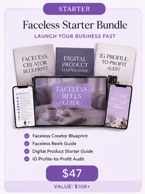 Faceless Starter Bundle